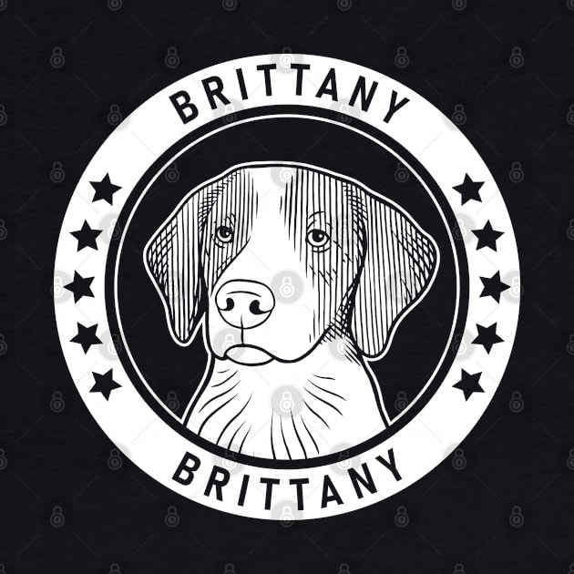 Brittany Dog Portrait by millersye